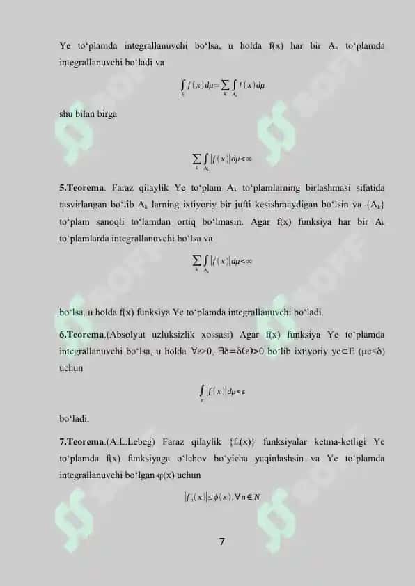 Riman-stil’tes integrali va uni xisoblash 7