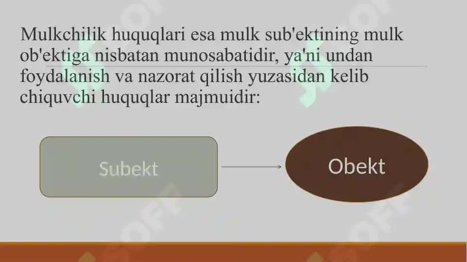 Mulkchilik munosabatlari 7