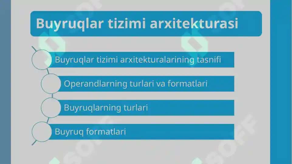 Kompyuteni tashkil etish 2