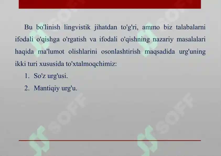 Ifodali o’qish vositalari 3