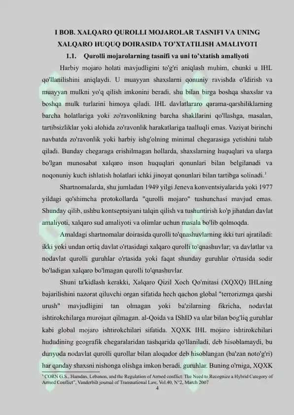 XALQARO QUROLLI MOJAROLAR TUSHUNCHASI VA SHAKLLARI 4