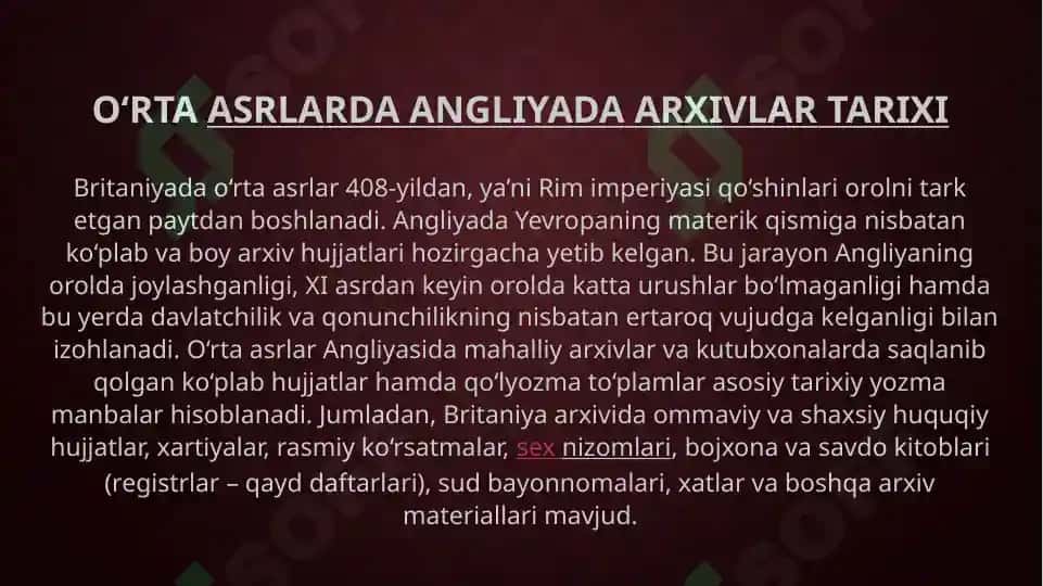 Angliyadagi arxiv islohotlari 4