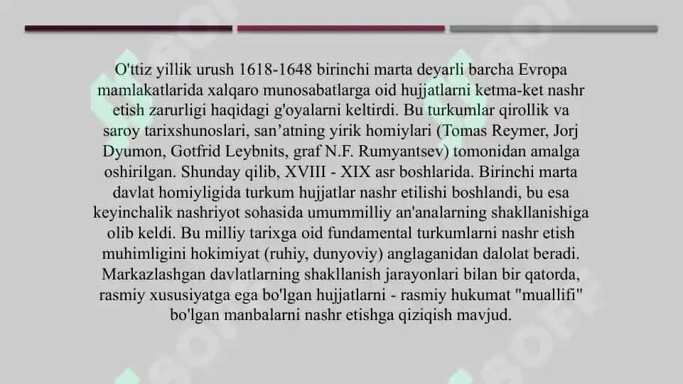 Arxeografiya fanining ijtimoiy, siyosiy va madaniy ahamiyati 7