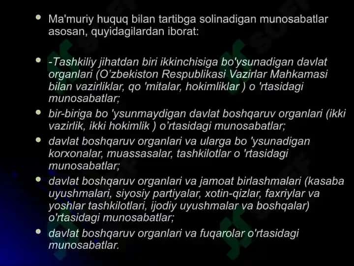 Ma'muriy huquq 3
