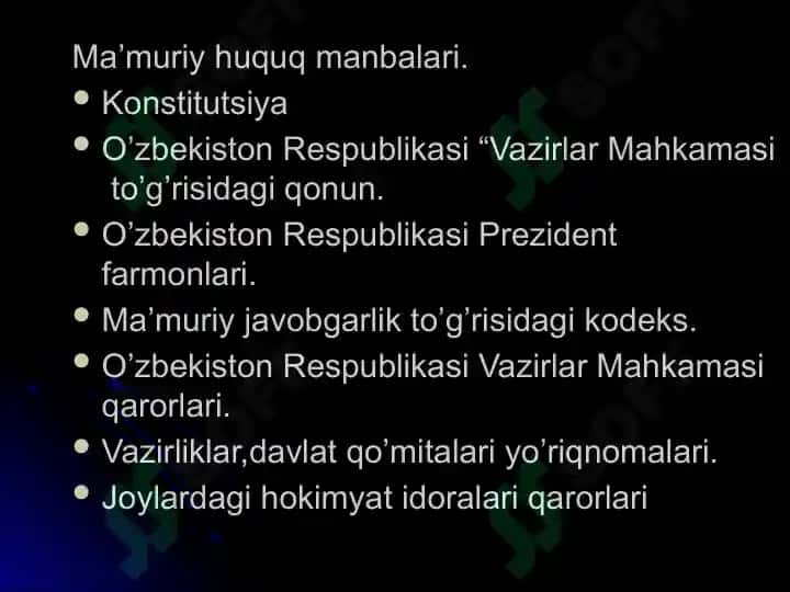 Ma'muriy huquq 4
