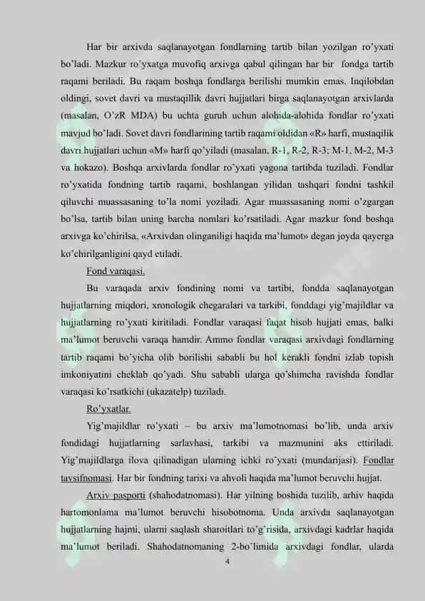 ARXIV SOHASIDA AXBOROT TEXNOLOGIYALARI 4