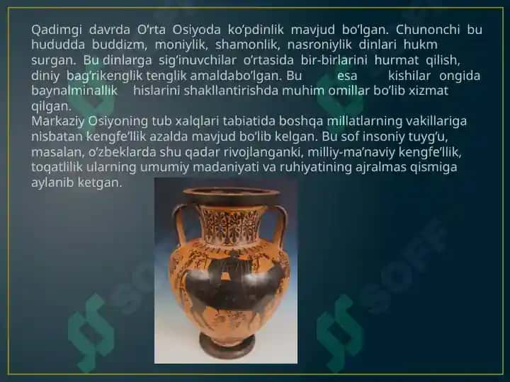 O'rta Osiyo Bronza Davri Yodgorliklari 6