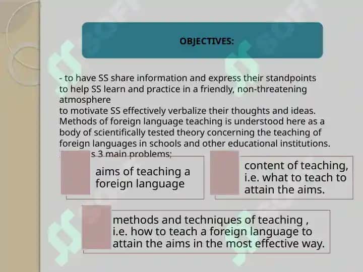 methods of teaching foreign languages and its relation with other subjects 3