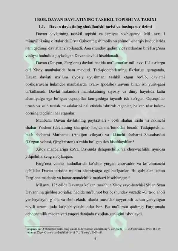 DAVAN DAVLATINI TASHKIL TOPISHI, SHAHARLARI VA MA’MURIY BOSHQARUVI 4
