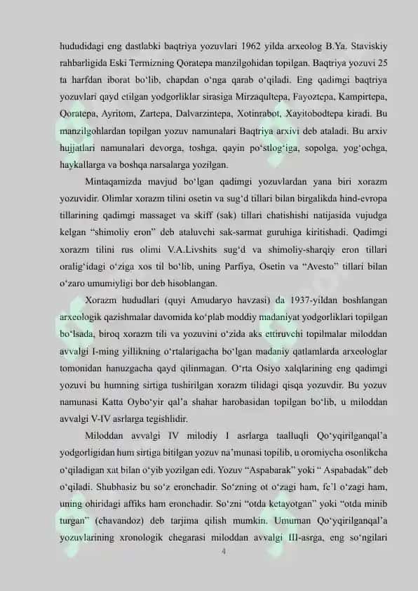 ILK ARXIVLARNING PAYDO BO’LISHI VA ULARNING AHAMIYATI 4