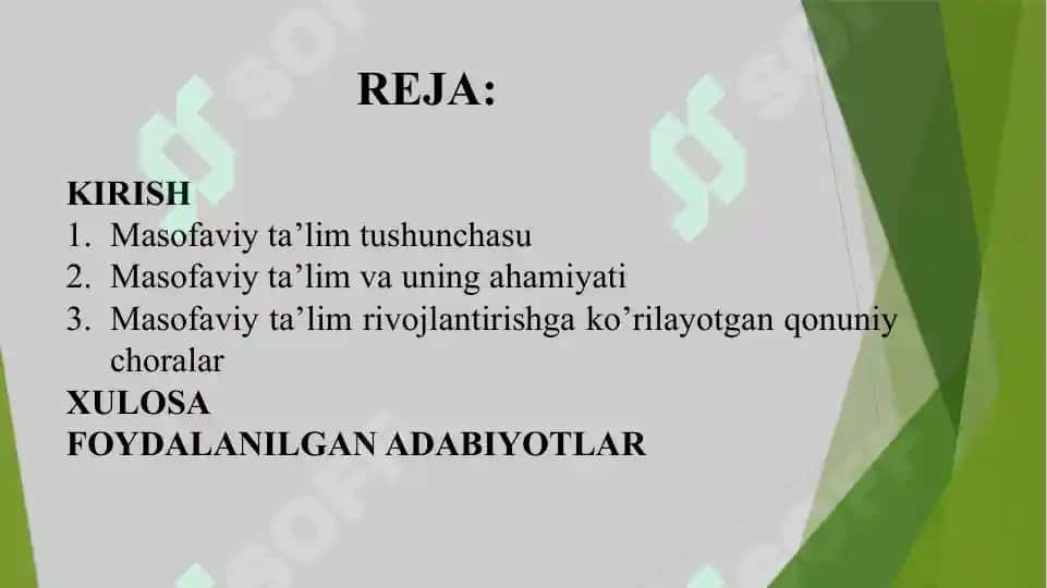 Masofaviy ta'lim va uning ahamiyati 2