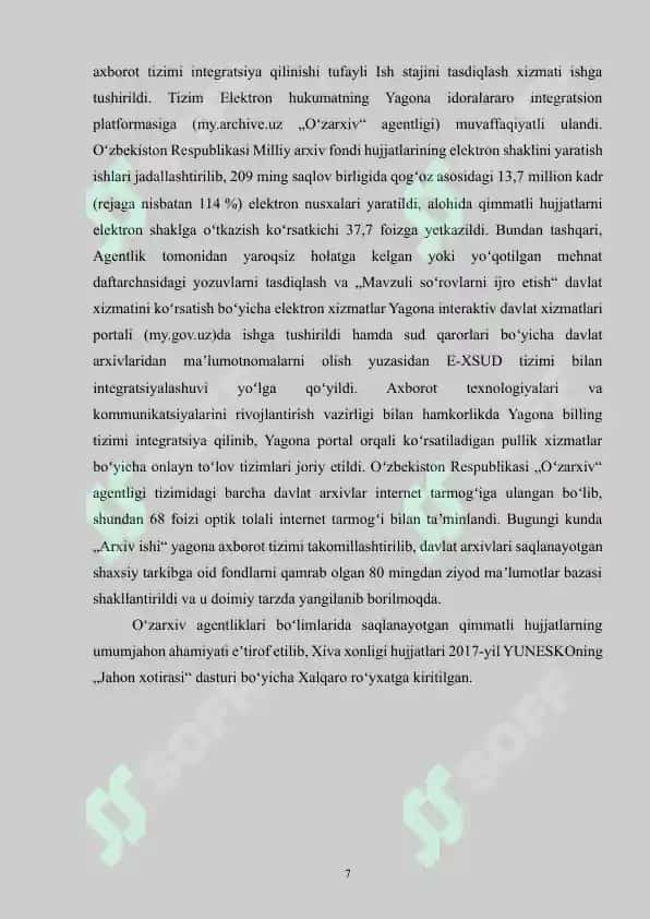O‘zbekiston tarixiga doir qo‘lyozma va manbalarni qaytarish va ulardan nusxa olish ishlari 7