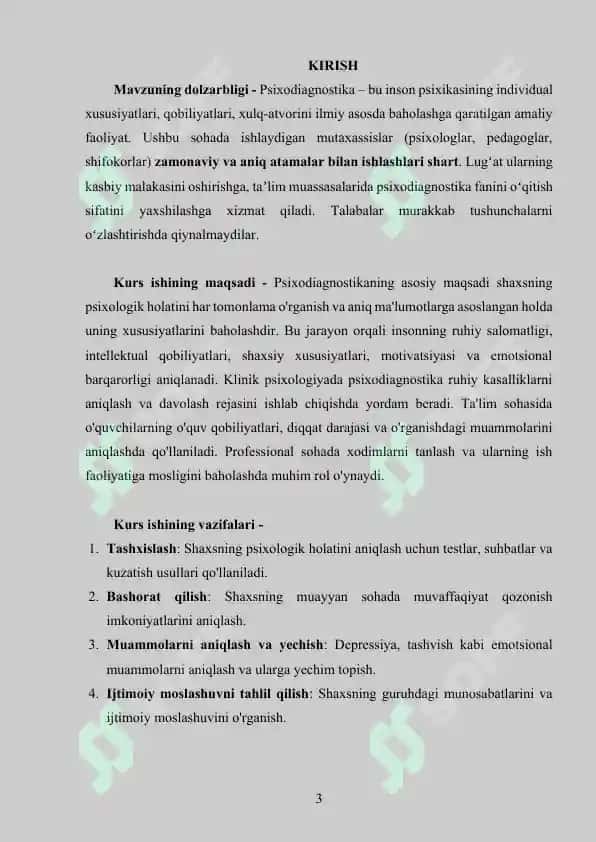 "PSIXODIAGNOSTIK TUSHUNCHALAR LUGATI" 3