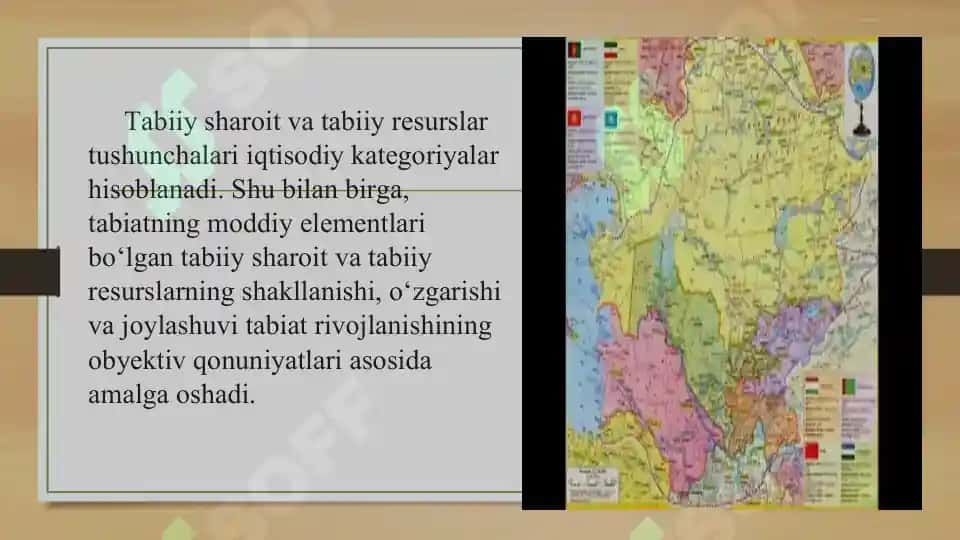 O‘zbekiston tabiiy sharoiti va resurslarini iqtisodiy geografik baholash 4