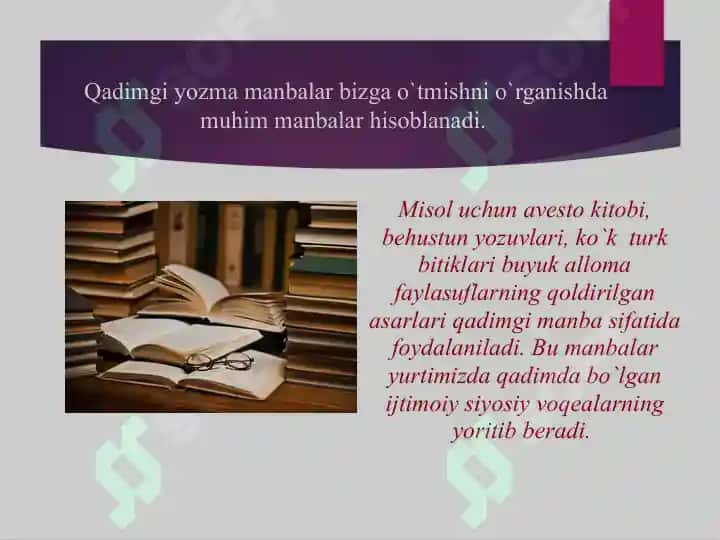 Qo’lyozmalar va ularning turlari 4