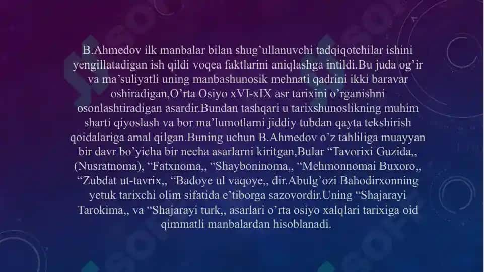 Tarixshunoslik fanining asosiy maqsadi va vazifalari 6