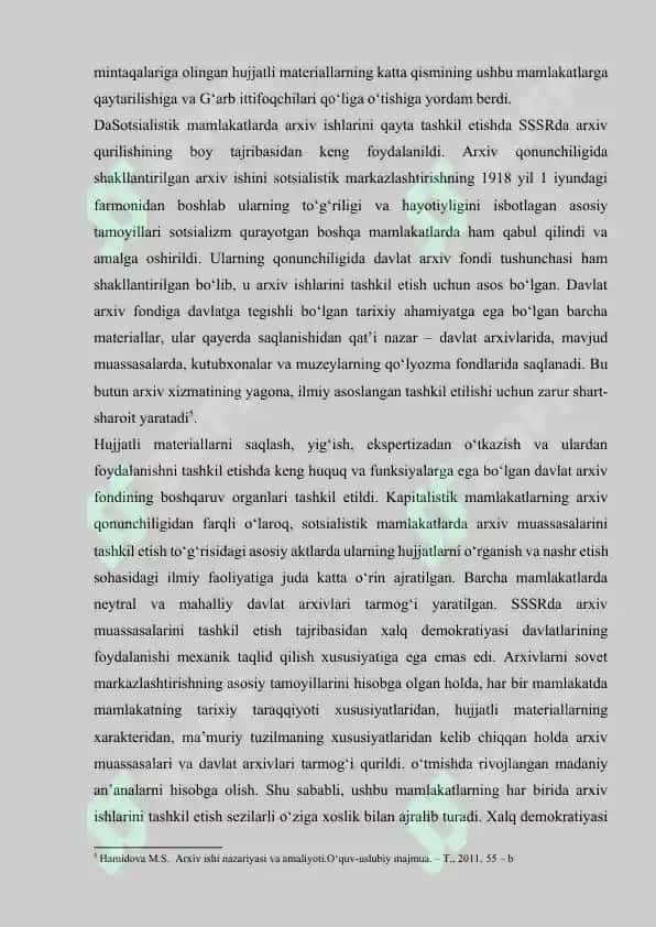 Vengriyada Arxiv Ishi Tarixi 8