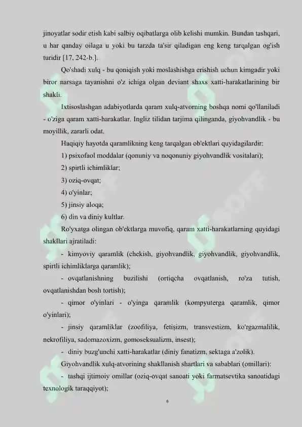 Deviant xulq, ijtimoiy-pedagogik muammo sifatida 6