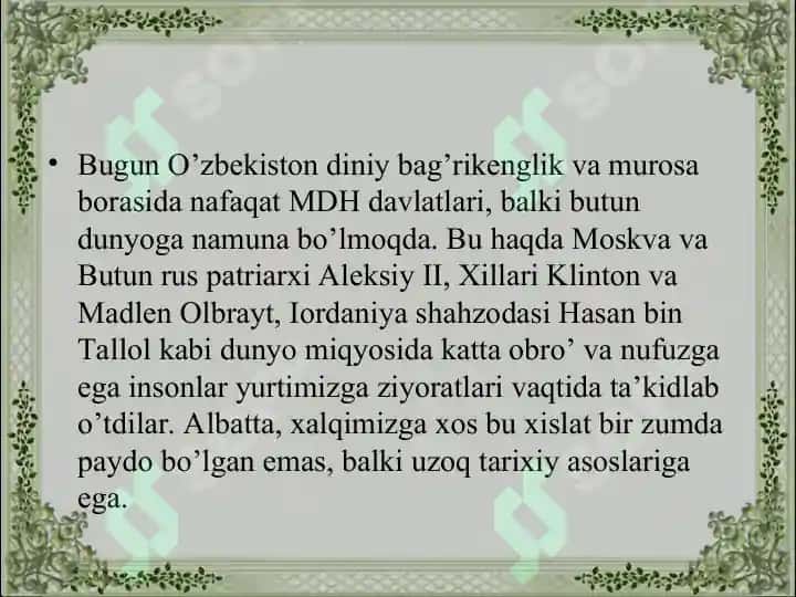 Davlat va huquq tizimida din omili 3