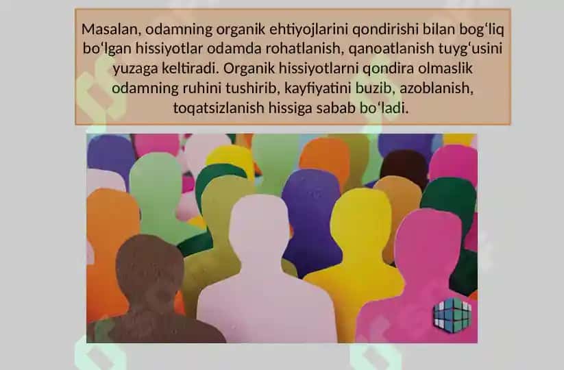 Emotsiyalarning shaxs shakllanishidagi o'rni 3