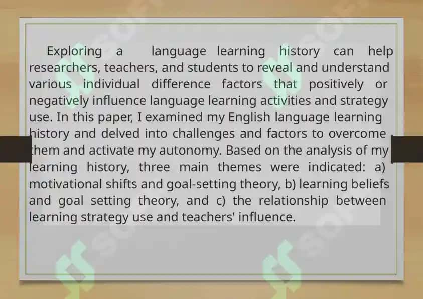 Exploring the History of a Language in Stages 3