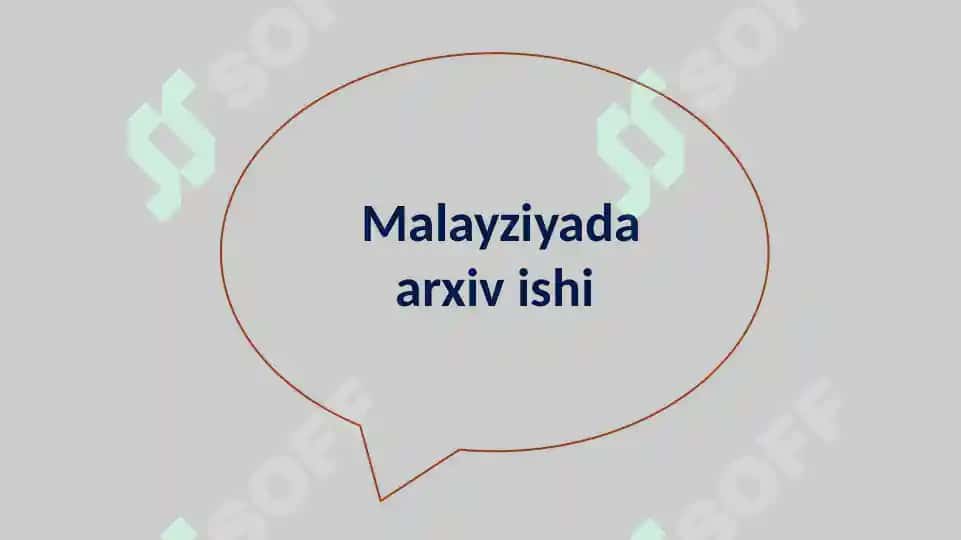 Janubiy-sharqiy Osiyo mamlakatlarida arxiv ishi tarixi Malayziyada arxiv ishi 2