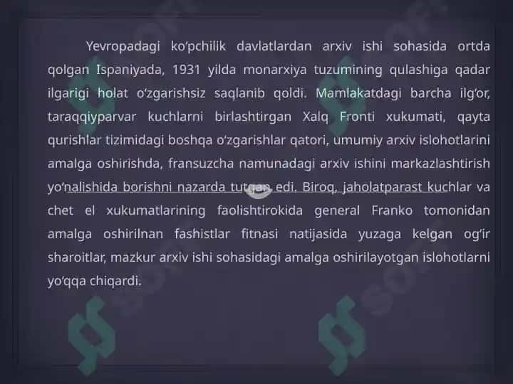 Ispaniyada yangi davrda ijtimoiy-siyosiy vaziyat. Kastiliya, Aragona, Navarro qirolliklari, Barselona grafliklari arxivlari 3