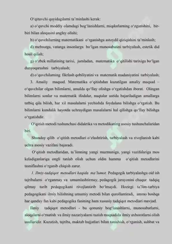 Boshlang‘ich sinflarda matematika o‘qitish metodlari 5