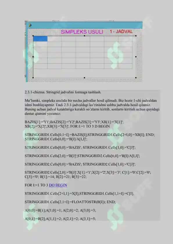 Simpleks usulining asosiy g`oyasi 4