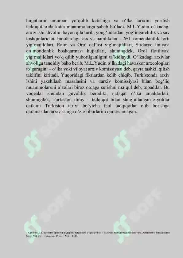 Turkistonda 1867-1917 yillarda arxiv ishi tarixi 7