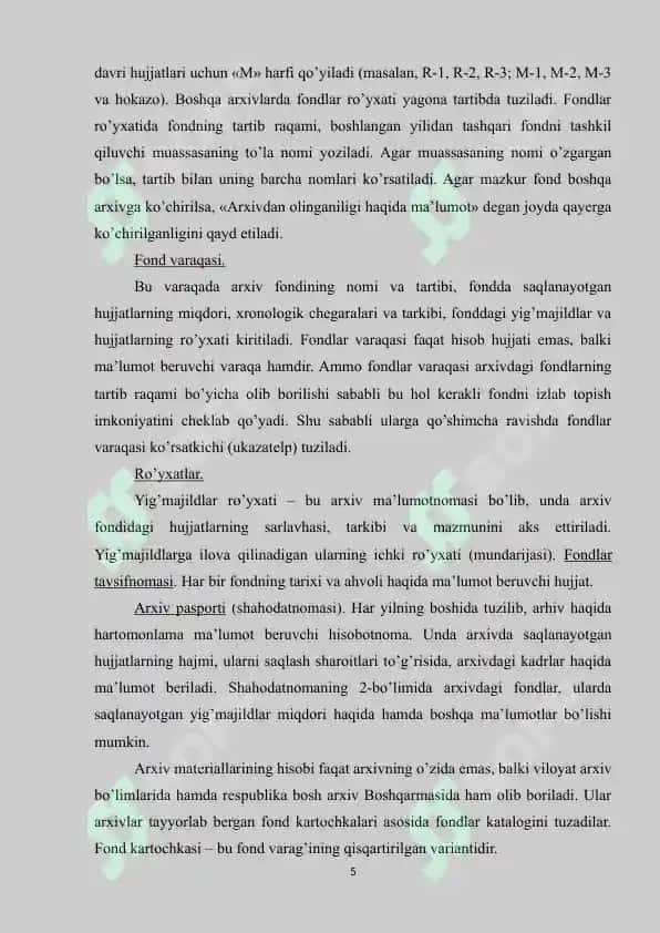 Raqamli hujjatlar 5