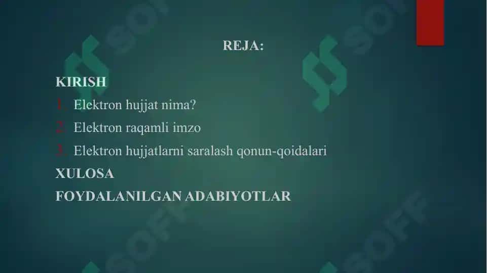 Elektron hujjatlar 2