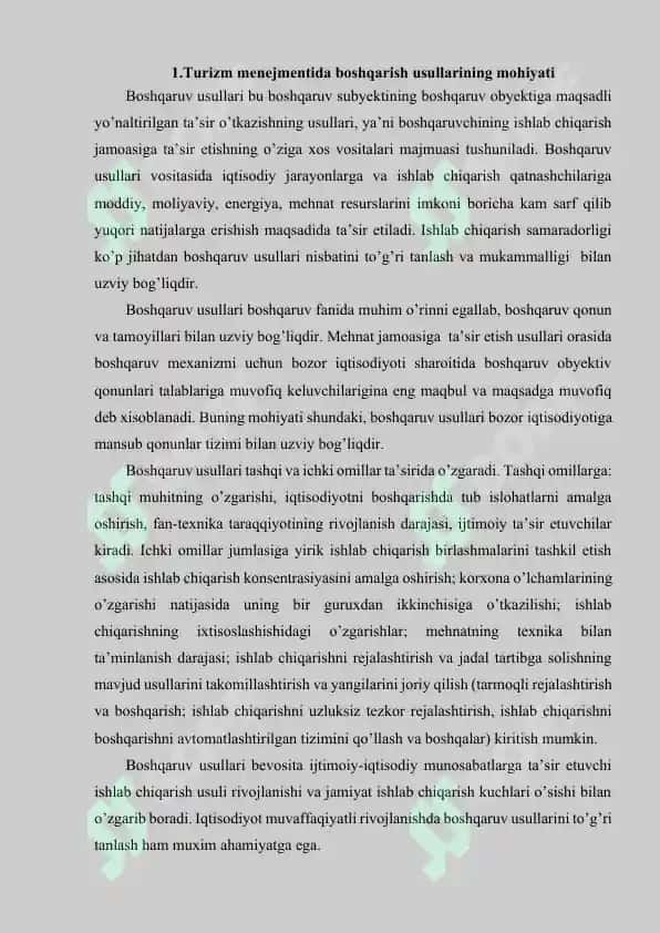 Turizm menejmenti 3