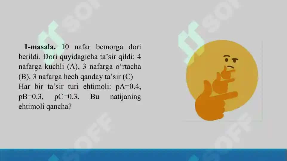 Polinomial taqsimot. Taqdimot+Savol-javob+Test+Krossword. 30 bet. 6