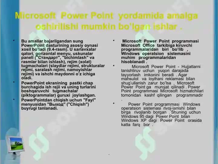 Taqdimot dasturlari 4