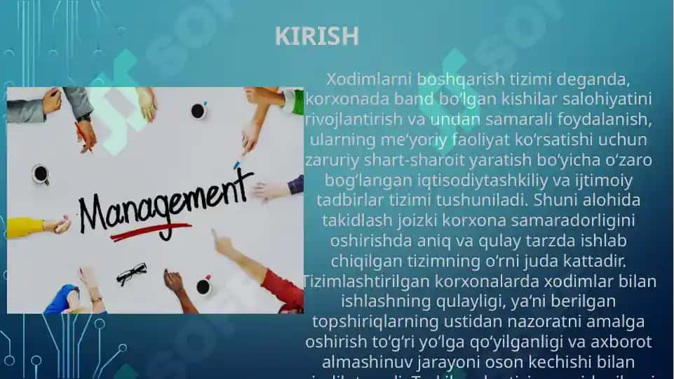 Ijtimoiy menejmentda Xodimlarni faoliyatini muvofiqlashtirishda PAreto prinsplari 3