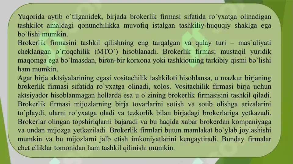 Brokеrlar va brokеrlik idoralari 4