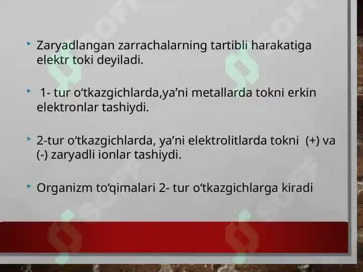 Elektr maydon. O‘zgarmas elektr toki. Elektr maydon xarakteristikalari. Dielektriklar va ularning turlari.  Bilologik sistemalarning dielektrik hossalari.  Elektr dipoli. Elektrokardiografiyaning fizik asoslari. 3