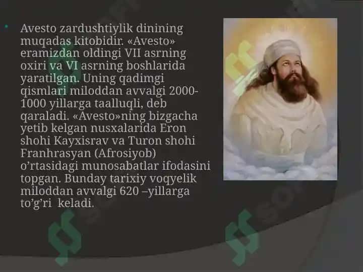 "Avesto" ta'lim-tarbiyaga oid fikrlar 2