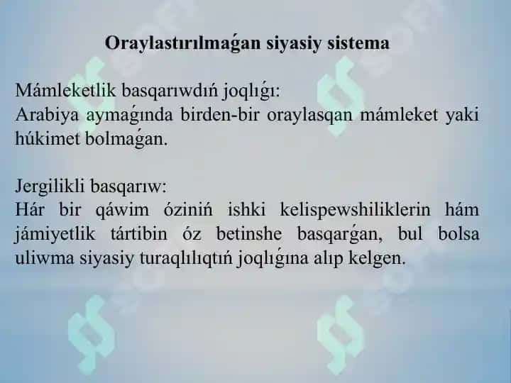 ISLAM DINI TARIYXÍ HÁM ÁHMIYETI. 4