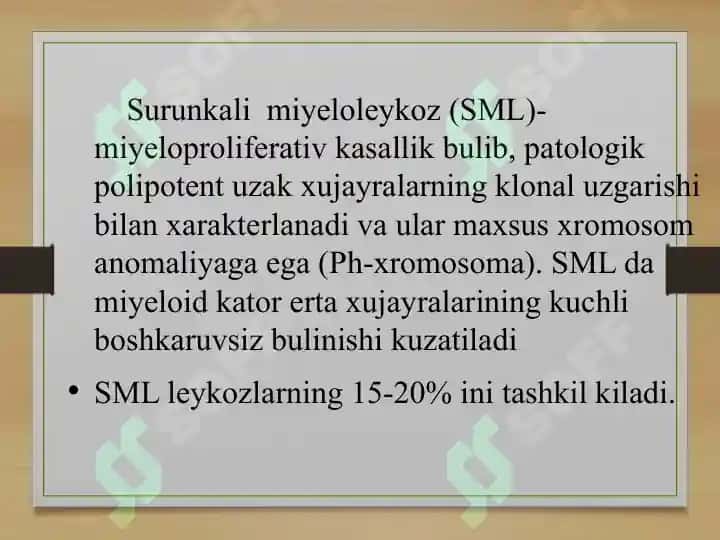 Surunkali leykozlar 5