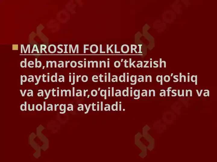 O’simliklar gilos 3
