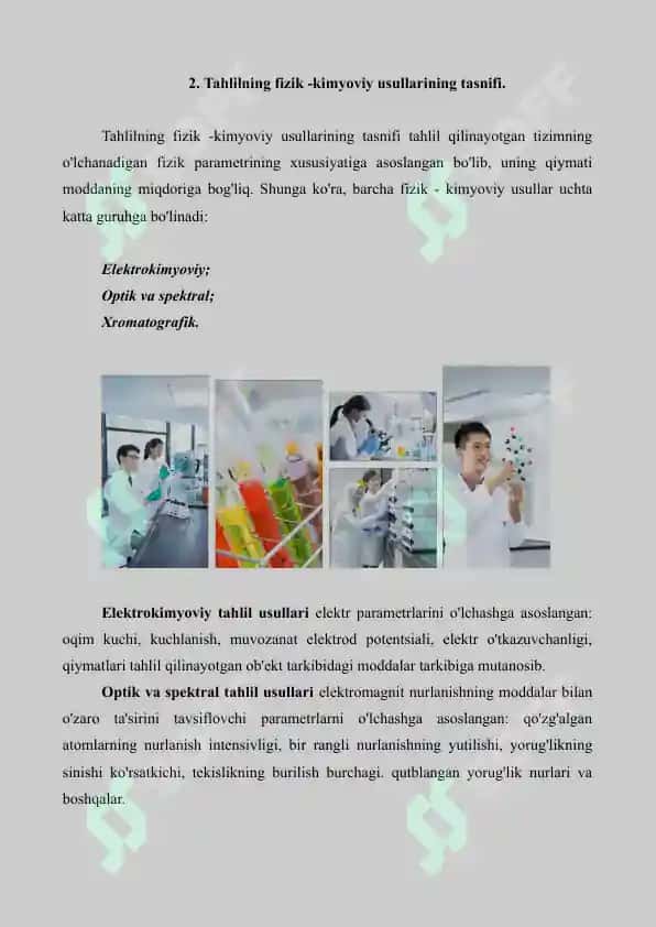Klinik labaratoriyada ishlatiladigan instrumental usullar. Referat 18 bet. 4