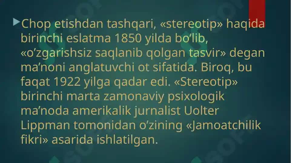 ijtimoiy stereotiplar 4