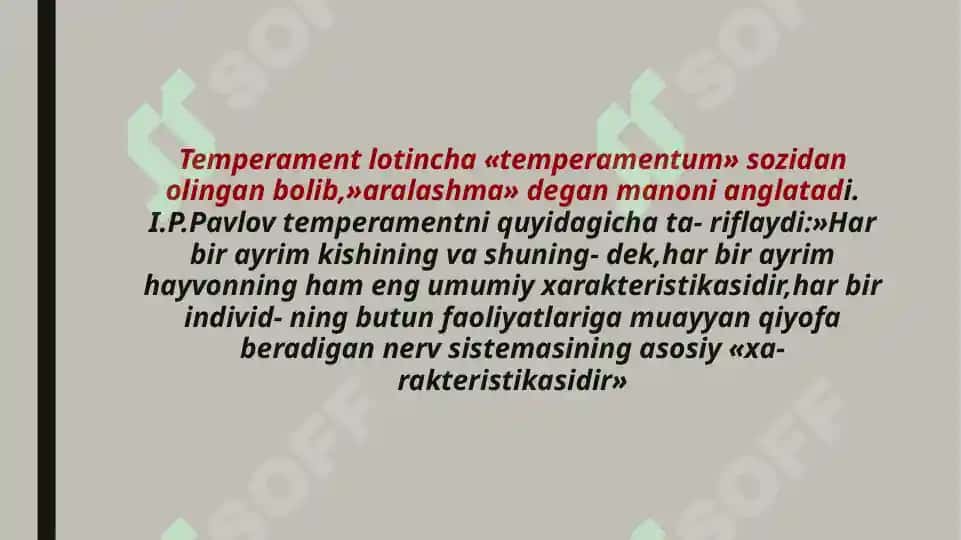 Temperament haqida umumiy tushuncha 3