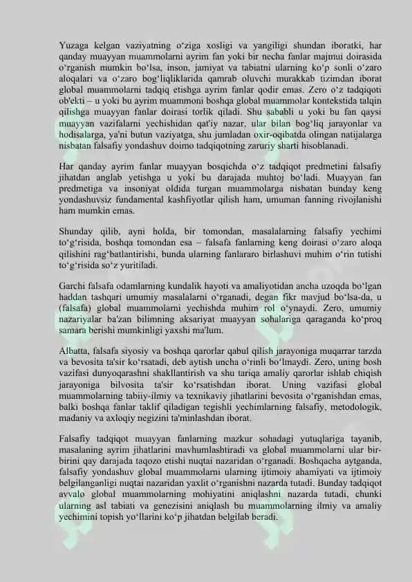 GLOBALLASHUV SHAROITIDA ANTROPOLOGIK INQIROZNING OLDINI OLISHNING ZARURIYATI 4