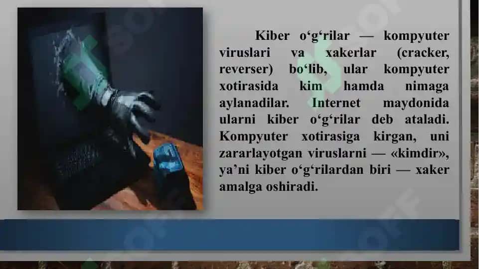 Kiberterrorizm va unga qarshi kurash 3