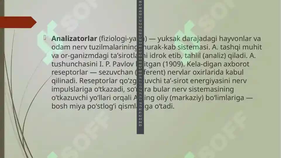 Ko`rish analizatori 3