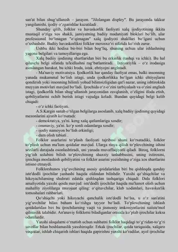 Folklor asarlarini to‘plash metodlari 3