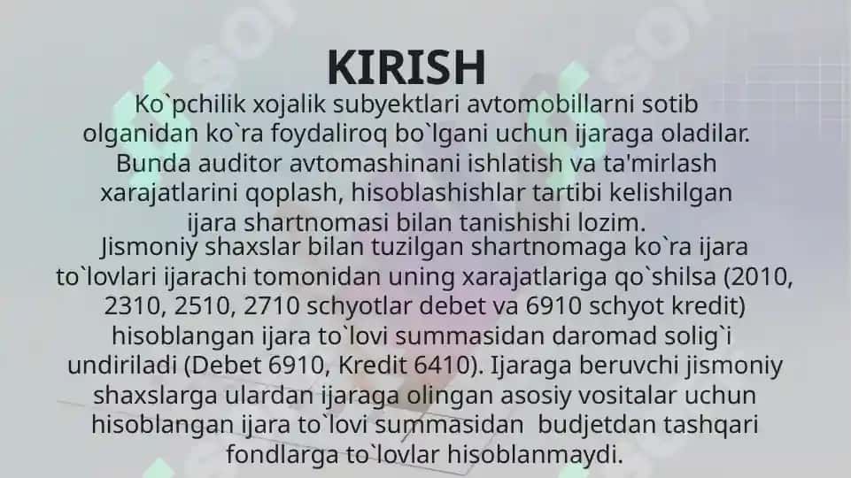 Ijara hisobi auditi 3